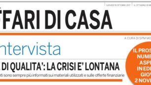 Affari di casa e clienti più informati: con il Cittadino in edicola il 19 ottobre
