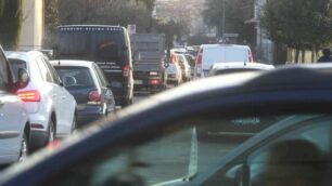 Monza Traffico quartiere Cazzaniga