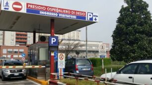 L’ingresso dell’ospedale di Desio