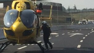 Intervento per incidente sulla Teem - foto d’archivio