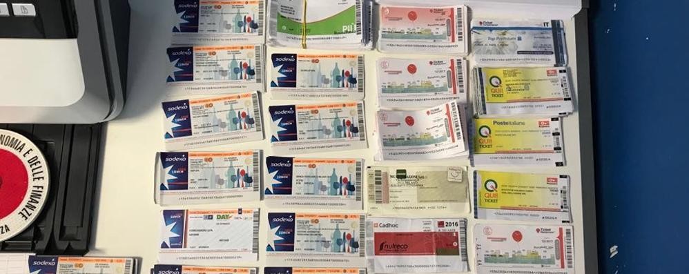 I ticket sequestrati