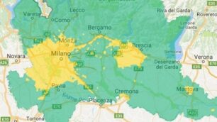 Inquinamento, mappa pm 10 25 ottobre