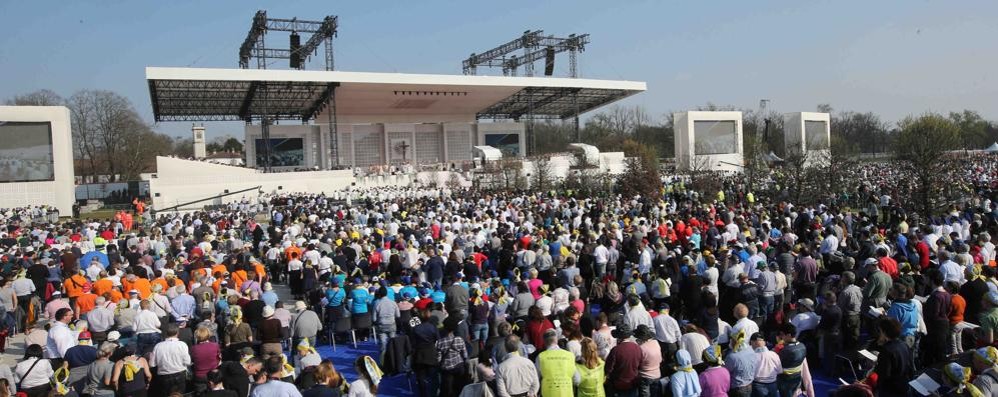 Monza Messa Papa Francesco