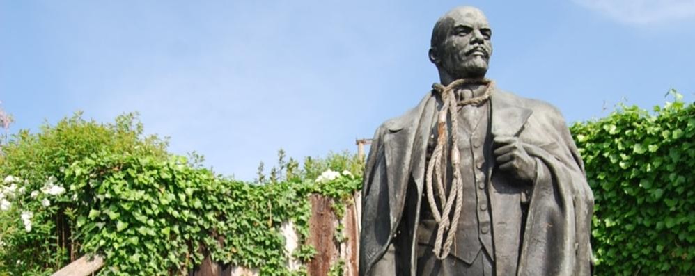 Il monumento di Lenin al Rossini art site