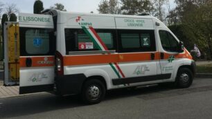 ML’ambulanza accorsa al cimitero