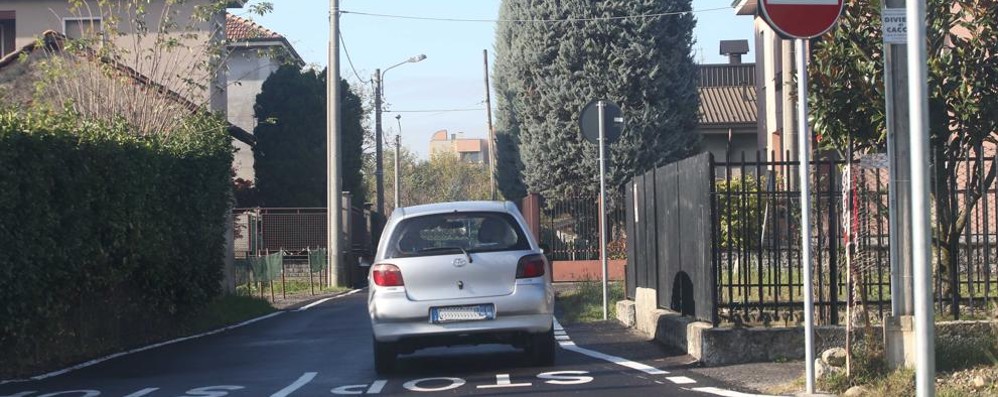 La via Monviso di Monza