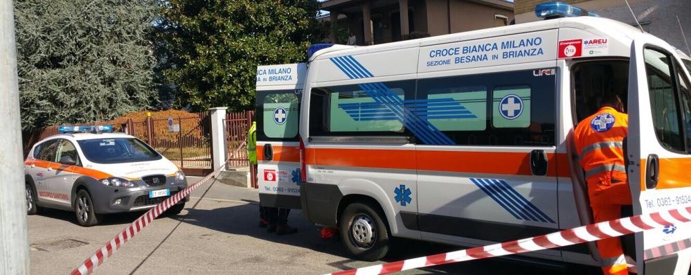 Muggiò soccorsi in via 5 giornate