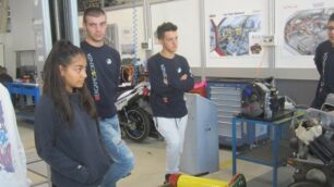 Ragazzi della Scuola Popolare a BergamoScienza