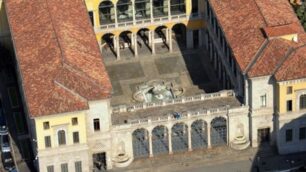 Veduta area del tribunale di Monza