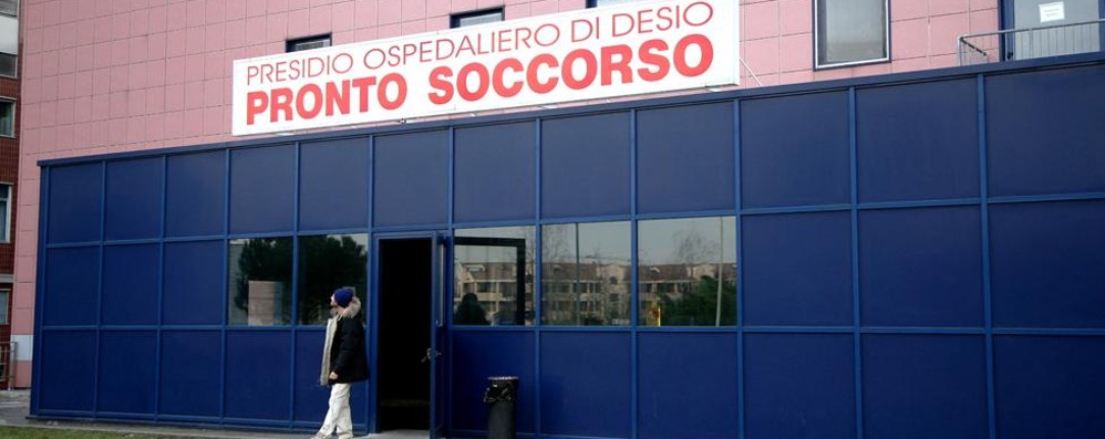 Il pronto soccorso dell’ospedale di Desio