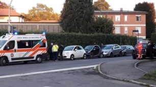 Tamponamento a catena a Verano Brianza