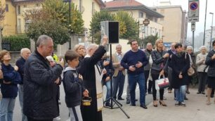 Inaugurazione della torre campanaria di Usmate Velate