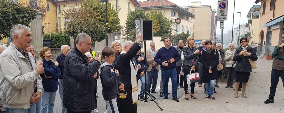 Inaugurazione della torre campanaria di Usmate Velate