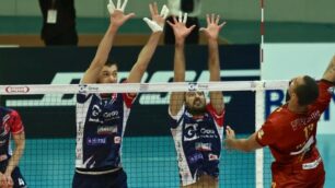 Volley, Vero Volley: muro Gi Group Team Monza