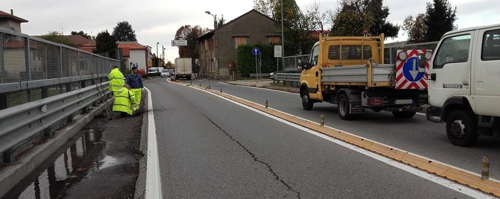 Bovisio Masciago, lavori ponte Milano-Meda