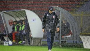 Calcio, il Monza raggiunto sul 2-2 sotto il diluvio