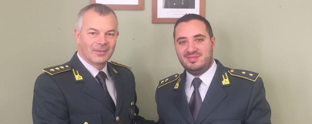 Il capitano Domenico Fucci e il tenente Emilio De Simone