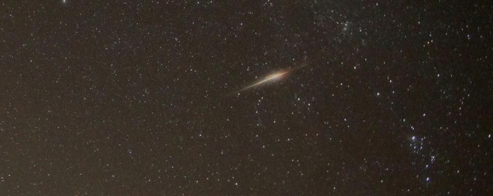 Giussano: il “Bolide” fotografato