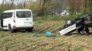 Lentate sul Seveso incidente via Meda-Bizzozzero