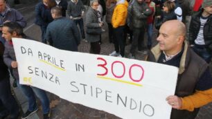 monza protesta Linkra in prefettura