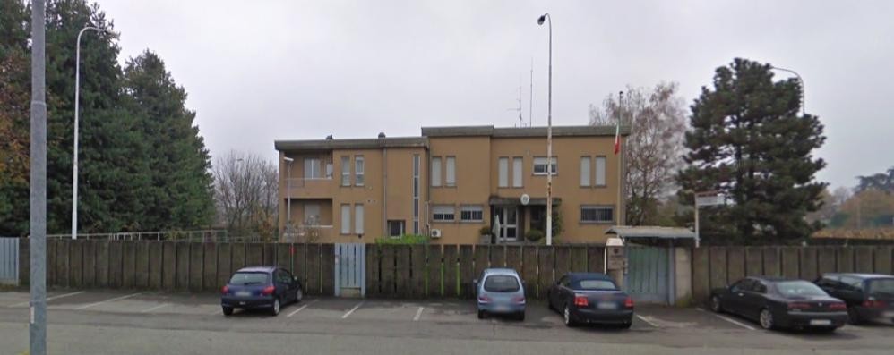 Lentate sul Seveso, caserma dei carabinieri - da Google maps