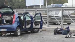 Monza, incidente viale Fermi domenica 12 novembre