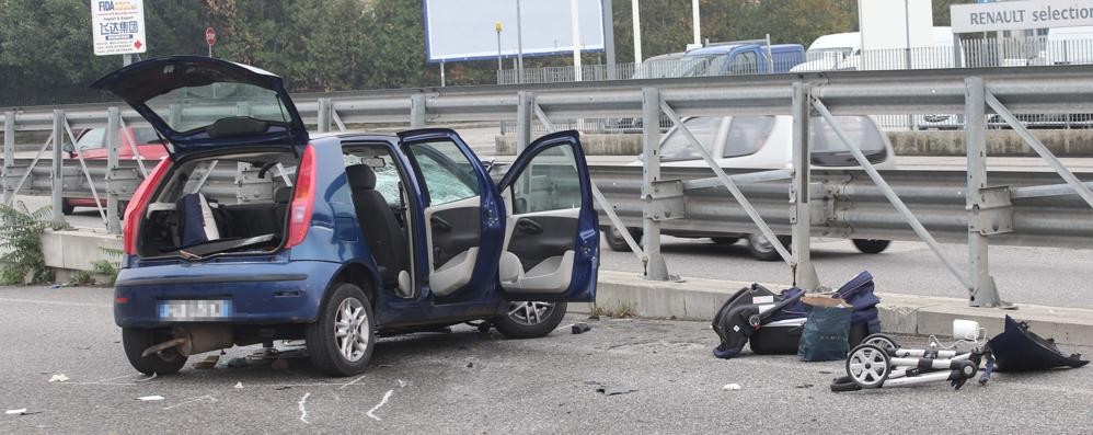 Monza, incidente viale Fermi domenica 12 novembre