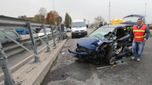 Incidente stradale viale Fermi