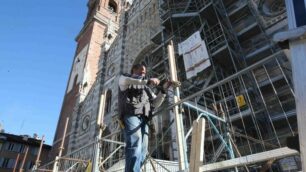 Monza Duomo lavori facciata