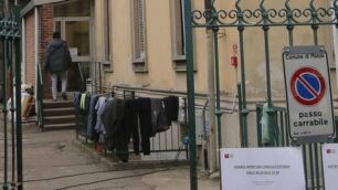 Il centro di accoglienza di via Spallanzani