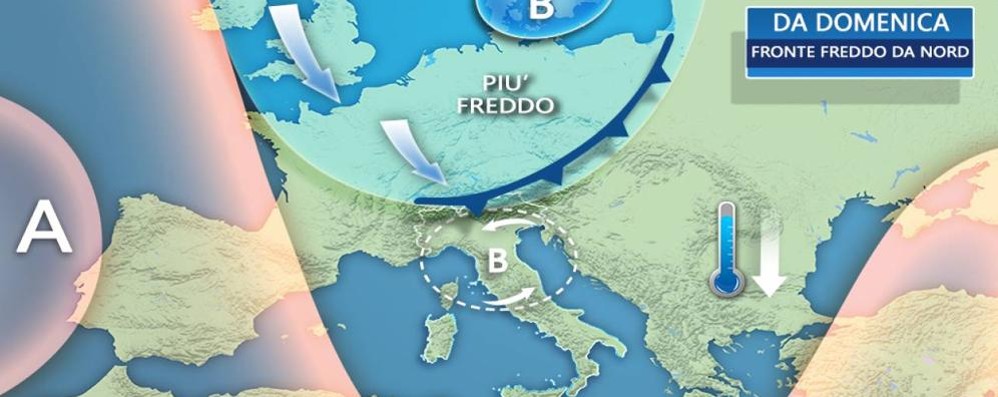 Ecco quello che accadrà nei prossimi giorni secondo gli esperti di 3bmeteo.it