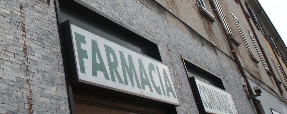 Una farmacia di Monza