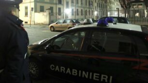 Una pattuglia dei carabinieri