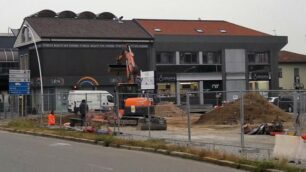 Seregno - I lavori per la metrotramvia già in corso in via Colzani