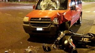 La scena dell’incidente