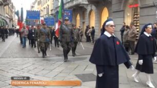 Uniformi storiche in corteo per il IV novembre di Monza
