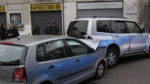 L’incidente in via Verdi a Seregno