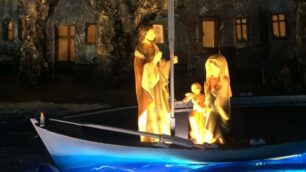 Arcore, particolare del presepe