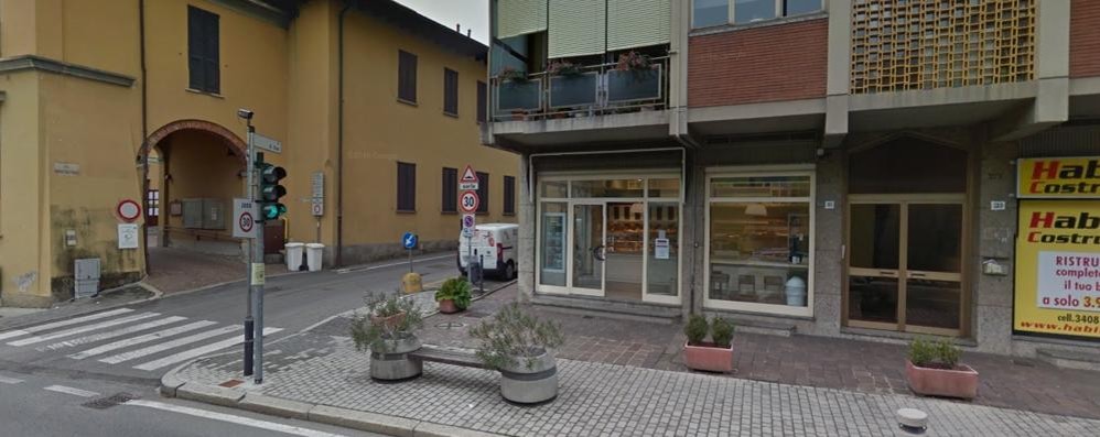 Bernareggio, via Prinetti - da Google maps