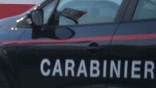 Un’auto dei carabinieri di Brugherio