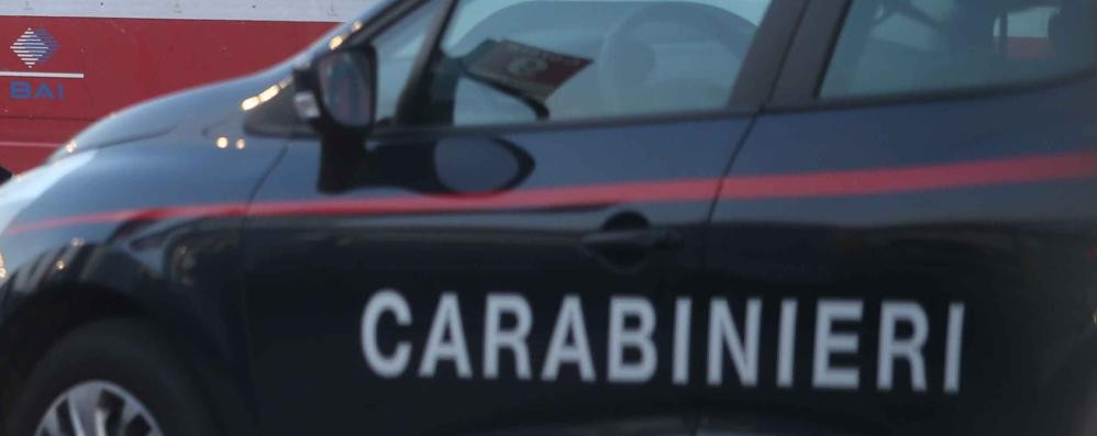 Un’auto dei carabinieri di Brugherio
