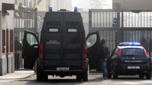 L’ingresso del carcere di Monza