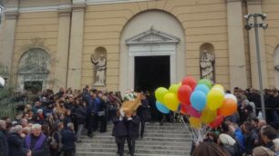 Cornate: i funerali di Filippo Mazzola