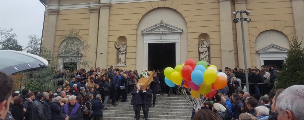 Cornate: i funerali di Filippo Mazzola