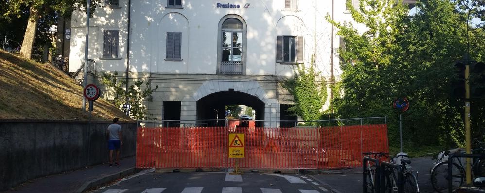 Desio, il ponte della stazione chiuso a luglio