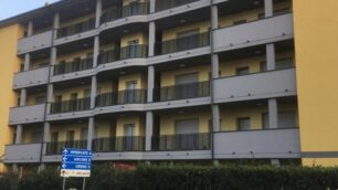 La palazzina con gli appartamenti Aler di Concorezzo