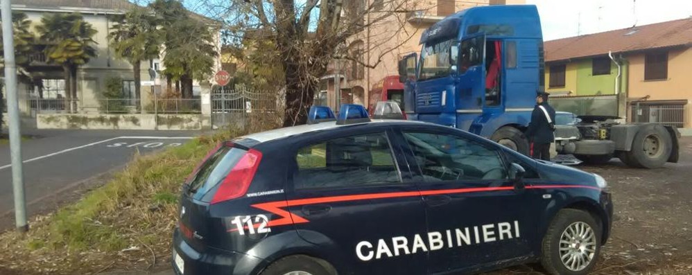 Lentate sul Seveso: camionista soccorso a Copreno