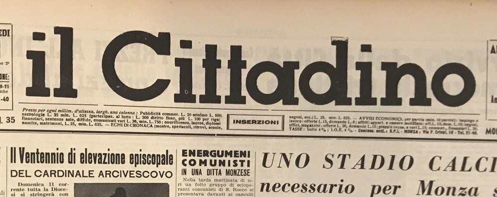 Autodromo, Calcio Monza e Brianza: il segno di Tarcisio Longoni su una terra, la sua terra