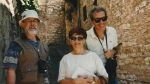 Giorgio Crippa con Roberto Scanagatti e Giovanna Mussi