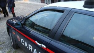 Un’auto dei carabinieri di Monza